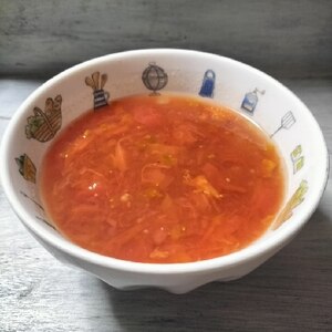 たっぷりトマトのスープ
